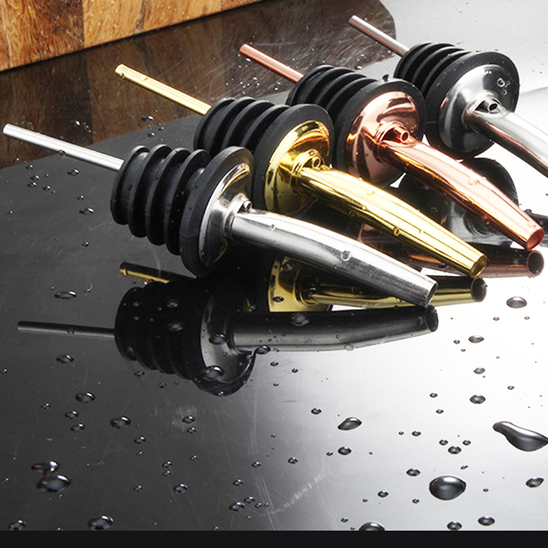 4 pces preto/rosa ouro/prata d - Wine Aerator Pour avaliação e preço