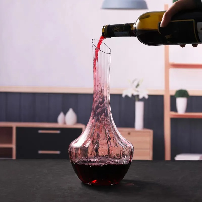 Jarra de Vinho de Cristal Euro - Wine Aerator Pour avaliação e preço